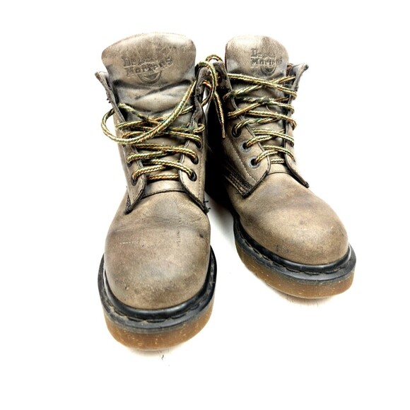 Doc Dr. Martens 8283 Boots Men’s UK 5 US 6 Gray Made In England Vintage - Picture 5 of 12